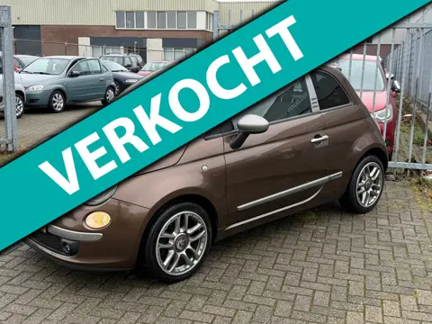 Fiat 500 0.9 TwinAir Blackjack UNIEKE UITVOERING! SCHUIF PANORAMA l LEER l AIRCO l LMV l PDC l MTF l
