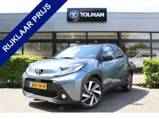 Toyota Aygo X 1.0 VVT-i S-CVT Premium | Rijklaar | 'Trekhaak' | Keyless | LED | Half-leder | Stoelve