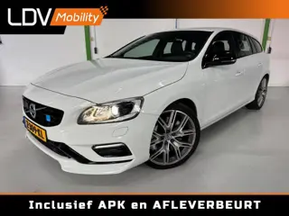 VOLVO V60 T6 AWD POLESTAR 367PK / ACC /123.730 km / Volledige onderhoudshistorie met ingevulde boekjes.