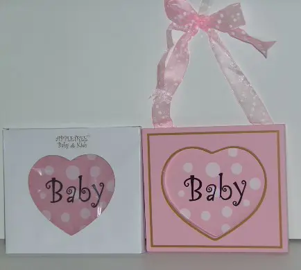 BABY ROZE KRAAMKADO, WANDDECORATIE Appletree NIEUW