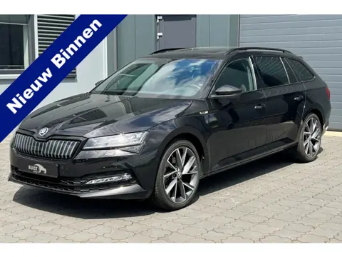 Škoda Superb Combi 1.4 TSI iV Sportline Business PANO 19" STANDKACHEL EL. STOELEN VOL!