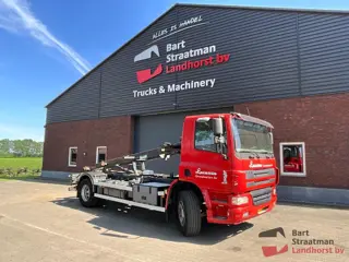 DAF CF 75.250 4x2 handgeschakeld, bladvering met NCH 14t kabelcontainersysteem. BS2059
