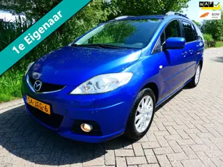 Mazda 5 1.8i 7-Persoons 1e eigenaar Clima Trekhaak 1300kg. Hoge instap