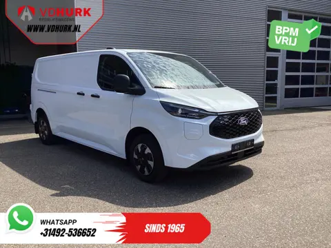 Ford E-Transit Custom L2 330 km WLTP Garantie t/m 2028/ LED/ Snellader/ Standkachel/ Stoelverw./ Stu