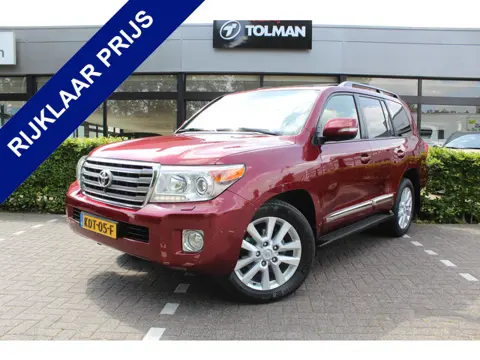 Toyota Land Cruiser V8 4.5 D-4D Executive 7-pers. | Rijklaar | 1e Eig. | Leder | Memory | JBL | Open