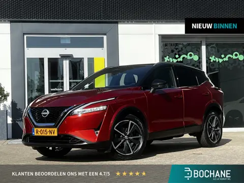 Nissan Qashqai 1.3 MHEV Xtronic Tekna Plus | Stoelverwarming | Panoramadak | Automaat | 1.800 kg tre