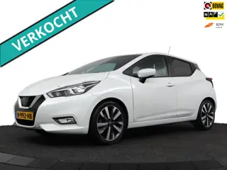 Nissan Micra 1.0 IG-T Tekna Camera/ECC/Trekhaak/Stoelverw./Metallic/101pk