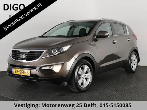 Kia Sportage 2.0 X-EXCUTIVE 4WD PLUS PACK AUTOMAAT 1600 KG TREKKEN.LEDER.PDC.LMV. GOED ONDERHOUDEN