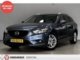 Mazda 6 Sportbreak 2.0 TS+ Lease Pack/ Trekhaak/ 17'' LMV/ Bi-Xenon/ Lane-Assist./ PDC V+A/ Dode-Hoe