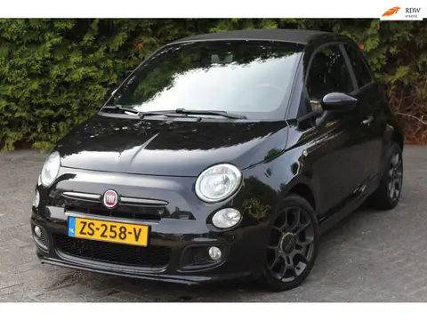 Fiat 500 C 0.9 TwinAir Lounge 86PK Sport Edition Cabrio | Lederen bekleding | Stoelverwarming | Airc
