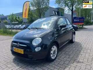 Fiat 500 1.2 Pop - Airco - Zwart - Nieuwe Apk