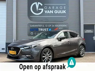 Mazda 3 2.0 SkyActiv-G 120PK Navi,Clima,Cruise,Isofix,ElektrRamen+Spiegels,Stoel+StuurVerwarming,Cam