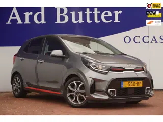 Kia Picanto 1.0 DPi GT-Line+Volleder+Full-Navigatie+ecc+cruise+camera+Parkeer-Hulp+afn-trekhaak = SU