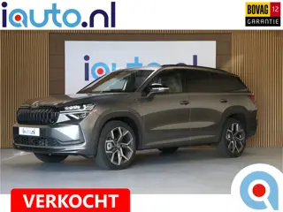 Škoda Kodiaq iV 1.5 TSI PHEV Sportline Pano/Matrix LED/ACC/Keyless/Camera/20"/Elek. stoel+mem/Trekha
