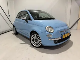 Fiat 500 0.9 TwinAir Lounge. Airco,Panoramadak. Zeer mooi !!!