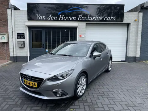 Mazda 3 2.0 HP GT-M HUD|DODEHOEK|BOSE|STOELVERW|NAVI|XENON
