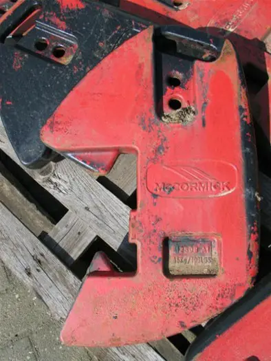 Weights frontweight Mc Cormick