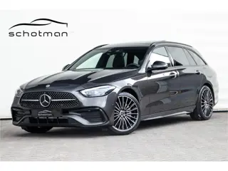 Mercedes-Benz C-Klasse Estate 300 e AMG Nightpakket, Pano, Distronic, Trekhaak, Carplay, Hybrid 2023