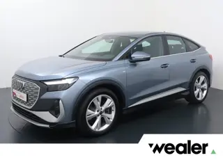 Audi Q4 Sportback e-tron 50 quattro S edition 77 kWh | 299 PK | SoH 100% | Dodehoek detectie | Adapt