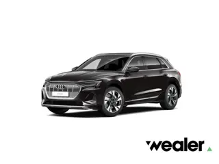 Audi e-tron 55 quattro S edition 95 kWh | 408 PK | SoH 100% | Trekhaak | Panoramadak | Top view 360 