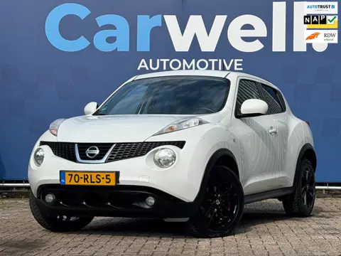 Nissan Juke 1.6 Tekna|1e Eigenaar|Carplay|STLvw|Keyless|Leder|Climate|Cruise|LMV|Bleutooth|Apk tot 2