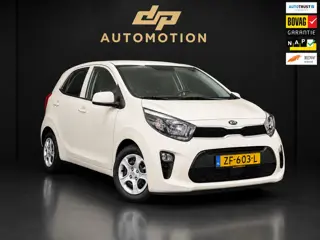 Kia Picanto 1.0 CVVT EconomyPlusLine | 1e Eig | Airco | NAP | Cream White | Dealeronderhouden