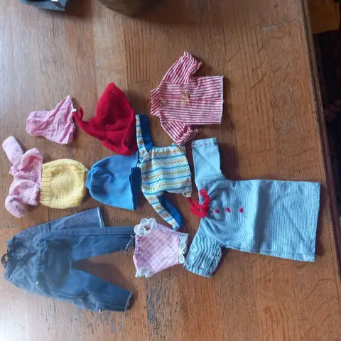 poppenkleertjes, 11 stuks