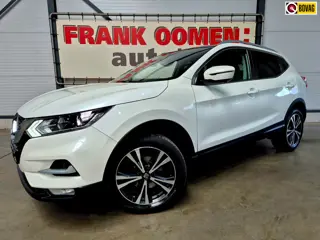 Nissan Qashqai 1.3 DIG-T 159PK N-Connecta + Panorama|Trekhaak|Parelmoer|360 camera|Keyless|Lane|DAB|