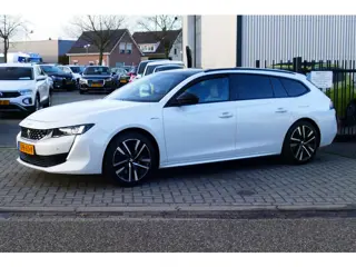 Peugeot 508 SW 1.6 180pk HYbrid GT. Panodak, Half Leer, StoelVerw, Camera, 18"LMV, Haak 1340kg