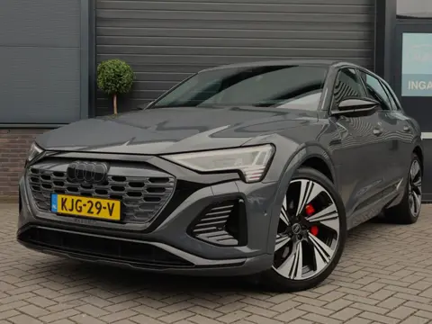 Audi Q8 e-tron 55 quattro S Edition 115 kWh | 94% SOH | Pano | B&O | 22Kw Boordlader | Airco separaa