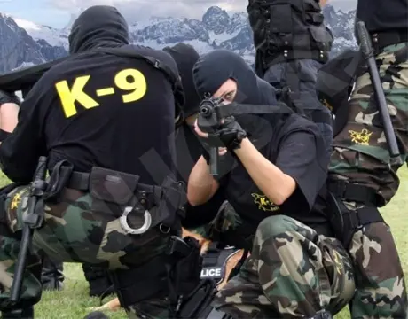 K-9 Julius broek camouflage waterdicht