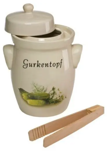 Augurkenpot, fermentatiepot, weckpot, inmaakpot