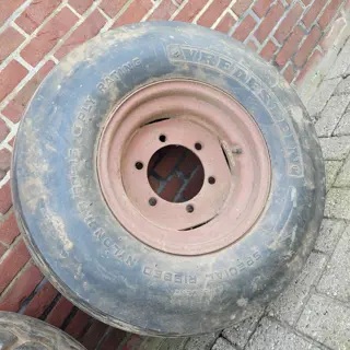 Landbouwvelgen met band (2 stuks)