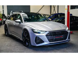 Audi A6 Avant RS 6 TFSI Quattro | B&O Advanced | Keramisch | 360cam | HuD | Stoelverkoeling | Carbon
