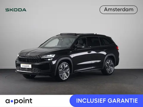 Skoda Kodiaq 1.5 TSI PHEV Sportline Business 204 pk Automaat | Verlengde garantie | Navigatie | Pano