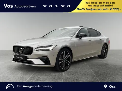 Volvo S90 T8 AWD R-Design | Luchtvering | Schuif/kantel-dak | Gelaagd Glas | 360 Camera | Elektr. tr
