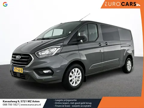 Ford Transit Custom 300 2.0 TDCI L2H1 Limited Dubbele Cabine Automaat Navigatie Airco 2 Schuifdeuren