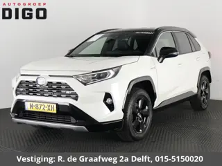 Toyota RAV4 2.5 Hybrid AWD Bi-Tone | 1650 KG trekgewicht | Trekhaak | Parkeersensoren | Apple Carpla