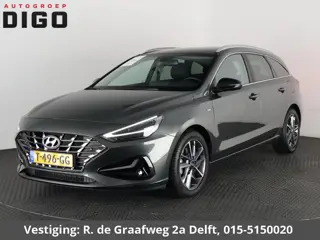 Hyundai i30 Wagon 1.5 T-GDi MHEV Premium | Stuur-/Stoelverwarming | Navigatie | Parkeersensoren voor