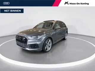 Audi Q7 55 TFSIe 380pk Tiptronic Quattro S Line · Panoramdak · Trekhaak ·  Leder · 360 Camera · Luch