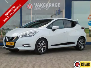 Nissan Micra 0.9 IG-T Visia+, Afn. trekhaak / Camera + Sensoren / Climate control / 16' LMV