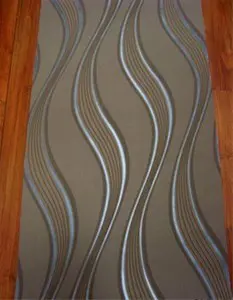 Retro zilver bruin mooie behang 05