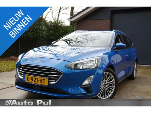 Ford Focus Wagon 1.0 EcoBoost Hybrid Titanium X Business Navi/Pdc/Ecc/Achteruitrijcamera/Stuur Ruit&