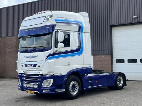DAF XF 480 FT / Retarder / Euro6 D / Full spoiler / New smarttacho Gen2V2 / Parking airco / Leather 