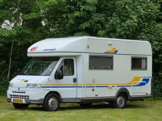 Fiat 230 Ducato Eura Mobil Camper! airco, lage kmstand!