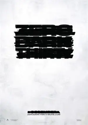 ZERO DARK THIRTY filmposter.