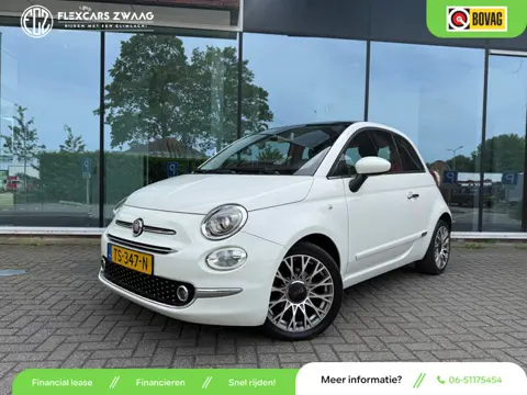 Fiat 500 0.9 TwinAir Turbo Lounge - Automaat - Navi - Airco - Parkeerhulp - Org.NL