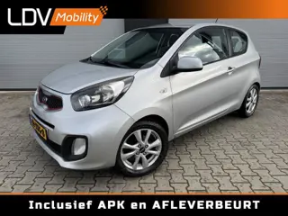 KIA PICANTO 1.0 CVVT COMFORT PACK / Airco / Aux / LM-velgen / Volledige historie / Nieuwe APK.