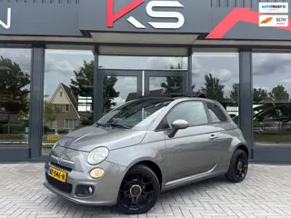 Fiat 500 C 1.2 Rock Sport Leder Alcantara Airco Pdc Cabrio