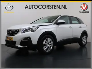 Peugeot 3008 1.2T 131PK Automaat Leder Adap.Cruise Stoelverwarming Navi Ecc Apple Carplay Android Au